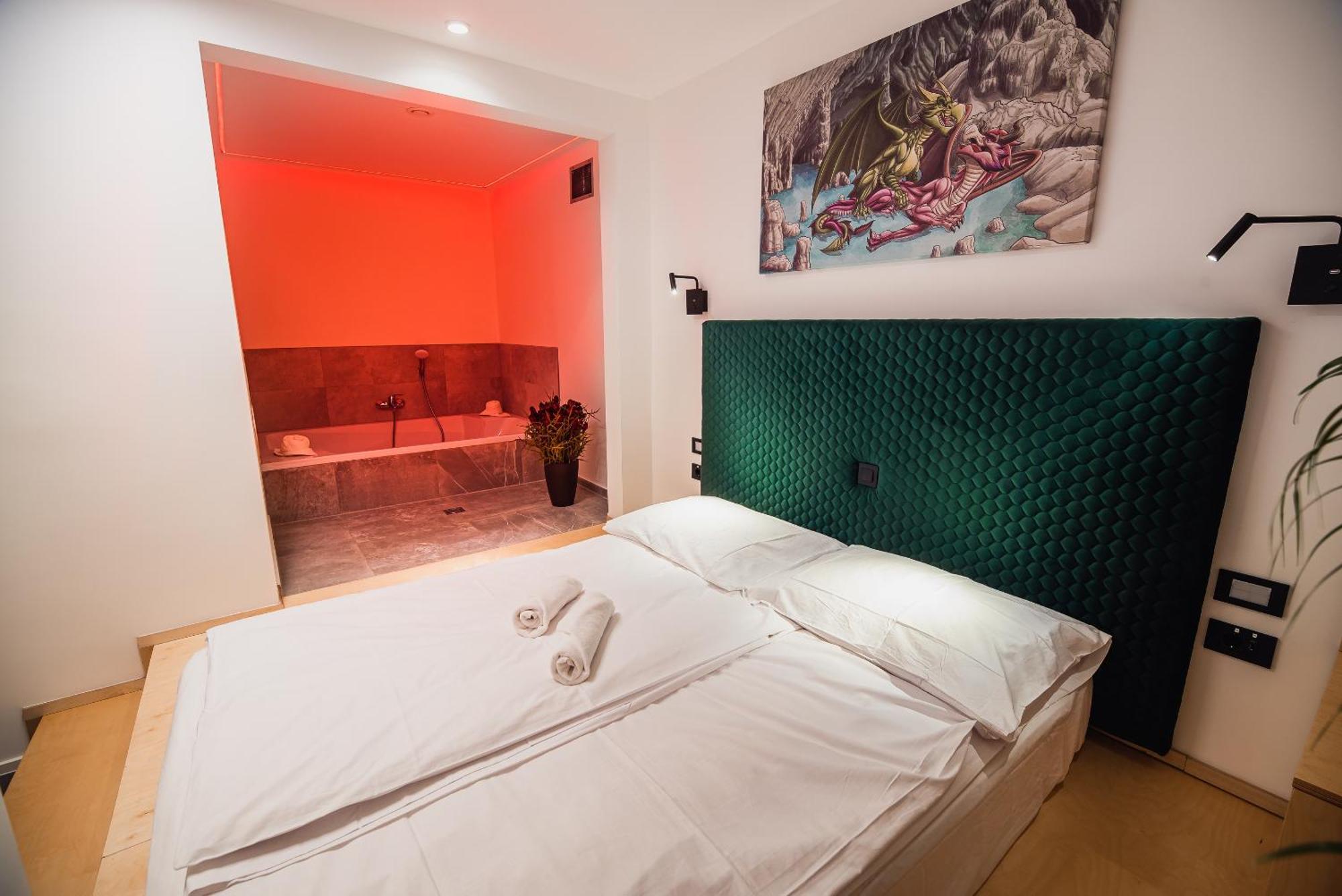 לובליאנה Dragons Dream Hostel חדר תמונה